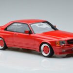 Mercedes 560 SEC W126 Widebody Červený Otto 1:18 OT995 Živica - image 4 of 6