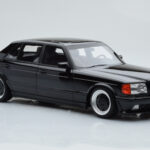 Mercedes 560 SEL AMG W126 Obsidian Čierny Otto 1:18 - image 4 of 6