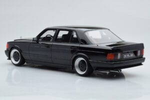 Mercedes 560 SEL AMG W126 Obsidian Čierny Otto 1:18 OT297 Živica – obrázok 5 z 6