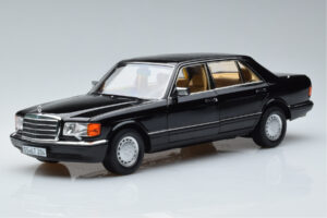 Mercedes 560 SEL W126 Čierny Norev 1:18