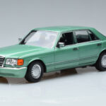 Mercedes 560 SEL W126 Svetlozelená Norev 1:18