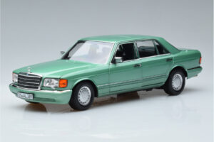 Mercedes 560 SEL W126 Svetlozelená Norev 1:18