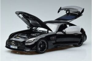 Mercedes AMG GT C190 Black Series Čierny Norev 1:18 183900 Kov – obrázok 2 z 7