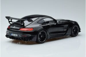 Mercedes AMG GT C190 Black Series Čierny Norev 1:18 183900 Kov – obrázok 3 z 7