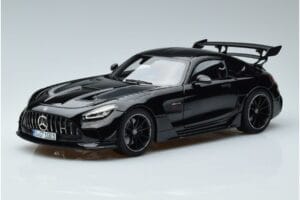 Mercedes AMG GT C190 Black Series Čierny Norev 1:18 183900 Kov