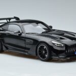 Mercedes AMG GT C190 Black Series Čierny Norev 1:18 183900 Kov - image 5 of 7