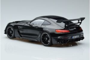 Mercedes AMG GT C190 Black Series Čierny Norev 1:18 183900 Kov – obrázok 6 z 7