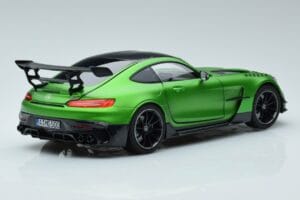 Mercedes AMG GT C190 Black Series Zelený Hell Magno Limitovaná Edícia Norev 1:18 183903 Kov – obrázok 3 z 7
