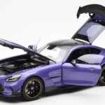 Mercedes AMG GT Black Series Fialový Asia Exclusive Norev 1:18 - image 2 of 8
