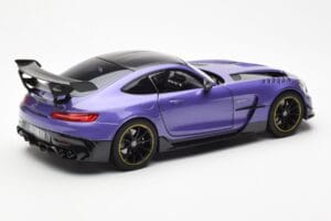 Mercedes AMG GT Black Series Fialový Asia Exclusive Norev 1:18 183907 Kov – obrázok 3 z 8