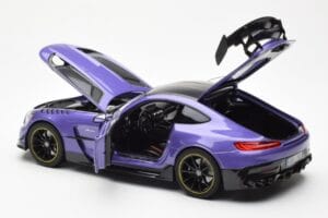 Mercedes AMG GT Black Series Fialový Asia Exclusive Norev 1:18 183907 Kov – obrázok 5 z 8