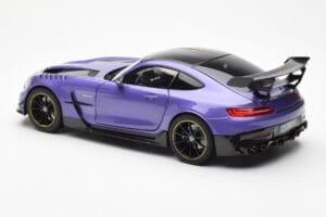 Mercedes AMG GT Black Series Fialový Asia Exclusive Norev 1:18 183907 Kov – obrázok 7 z 8