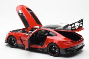 Mercedes AMG GT Black Series Červený Asia Exclusive Norev 1:18 183906 Kov – obrázok 5 z 8