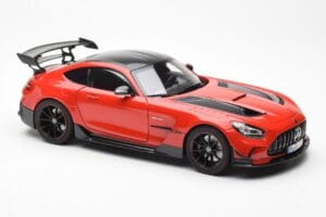Mercedes AMG GT Black Series Červený Asia Exclusive Norev 1:18 183906 Kov – obrázok 6 z 8