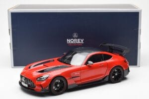 Mercedes AMG GT Black Series Červený Asia Exclusive Norev 1:18 183906 Kov – obrázok 8 z 8