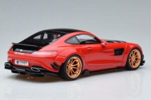 Mercedes AMG GT Prior Design C190 Červený GT Spirit 1:18 ZM104 Živica – obrázok 2 z 6