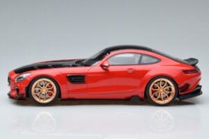Mercedes AMG GT Prior Design C190 Červený GT Spirit 1:18 ZM104 Živica – obrázok 3 z 6