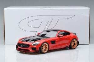 Mercedes AMG GT Prior Design C190 Červený GT Spirit 1:18 ZM104 Živica – obrázok 6 z 6