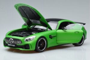 Mercedes AMG GT-R C190 Green Hell Magno Norev 1:18 B66960416 Kov – obrázok 2 z 7