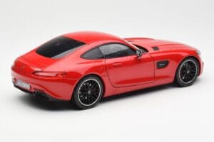 Mercedes AMG GT C190 Červený Norev 1:18 183496 Kov – obrázok 3 z 8