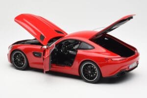 Mercedes AMG GT C190 Červený Norev 1:18 183496 Kov – obrázok 5 z 8