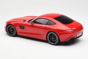 Mercedes AMG GT C190 Červený Norev 1:18 183496 Kov – obrázok 7 z 8