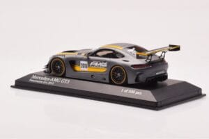 Mercedes AMG GT3 Presentation IAA 2015 Minichamps 1:43 437163096 Kov – obrázok 3 z 4
