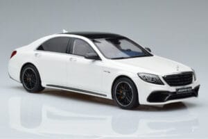 Mercedes AMG S63 W222 Diamond Biely GT Spirit 1:18 B66965714 Živica – obrázok 4 z 6