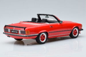 Mercedes AMG SL500 R107 Červený Otto 1:18 OT962 Živica – obrázok 2 z 6
