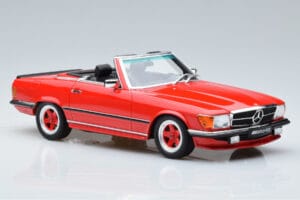 Mercedes AMG SL500 R107 Červený Otto 1:18 OT962 Živica – obrázok 4 z 6