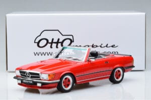 Mercedes AMG SL500 R107 Červený Otto 1:18 OT962 Živica – obrázok 6 z 6