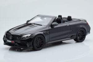 Mercedes Brabus 650 Kabriolet Čierny GT Spirit 1:18 GT206