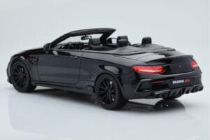 Mercedes Brabus 650 Kabriolet Čierny GT Spirit 1:18 GT206 Živica – obrázok 5 z 6