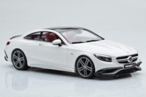 Mercedes Brabus 900 S-Class C222 Coupe Polar Biely GT Spirit 1:18 GT747 Živica – obrázok 4 z 6