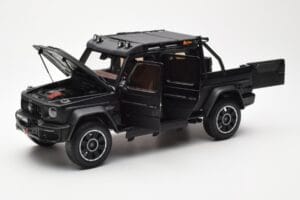 Mercedes Brabus G800 W463 Adventure XLP Night Čierny Magno Almost Real 1:18 860525 Kov – obrázok 2 z 8