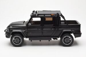 Mercedes Brabus G800 W463 Adventure XLP Night Čierny Magno Almost Real 1:18 860525 Kov – obrázok 4 z 8
