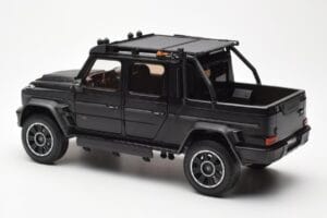 Mercedes Brabus G800 W463 Adventure XLP Night Čierny Magno Almost Real 1:18 860525 Kov – obrázok 7 z 8