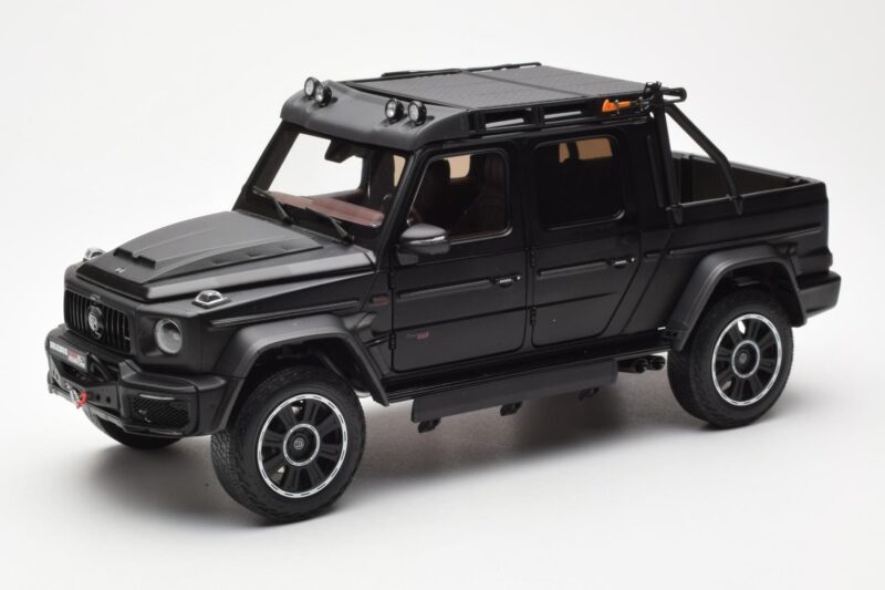Mercedes Brabus G800 W463 Adventure XLP Night Čierny Magno Almost Real 1:18 860525 Kov