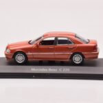 Mercedes C-Class W202 C220 Oranžový Metalický Dealer Edition Minichamps 1:43