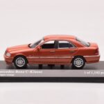 Mercedes C-Class W202 C240 Oranžová Metalíza Minichamps 1:43
