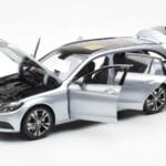 Mercedes C-Class W205 T-Model Strieborný Asia Exclusive Norev 1:18 - image 2 of 8