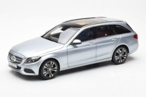Mercedes C-Class W205 T-Model Strieborný Asia Exclusive Norev 1:18 183865