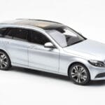 Mercedes C-Class W205 T-Model Strieborný Asia Exclusive Norev 1:18 - image 6 of 8