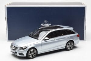 Mercedes C-Class W205 T-Model Strieborný Asia Exclusive Norev 1:18 183865 Kov – obrázok 8 z 8