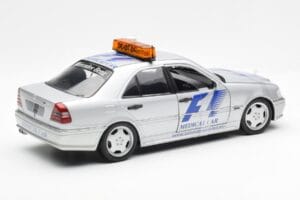 Mercedes C-Class W202 AMG Medical Car F1 1997 UT Models 1:18 26106 Kov – obrázok 2 z 6