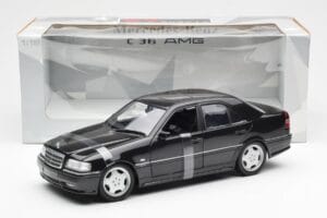 Mercedes C-Class W202 C36 AMG Čierny Metalíza UT Models 1:18 26102 Kov – obrázok 6 z 6