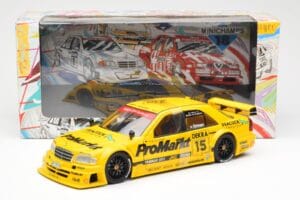 Mercedes C-Class W202 #15 Ommen DTM 1994 UT Models 1:18 180943315 Kov – obrázok 6 z 6