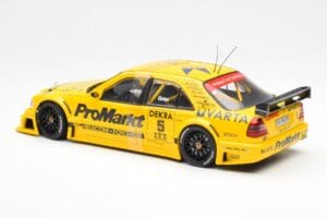 Mercedes C-Class W202 #5 Team Zakspeed Grau DTM 1995 UT Models 1:18 180953305 Kov – obrázok 5 z 6
