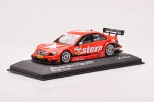 Mercedes C-Class W204 DTM Stern AMG Mercedes #17 M. Lauda DTM 2009 Minichamps 1:43 400093817 Kov – obrázok 2 z 4