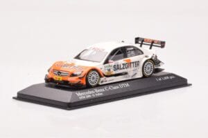 Mercedes C-Class W204 DTM Team AMG Mercedes #10 G. Paffett DTM 2009 Minichamps 1:43 400093910 Kov – obrázok 2 z 4